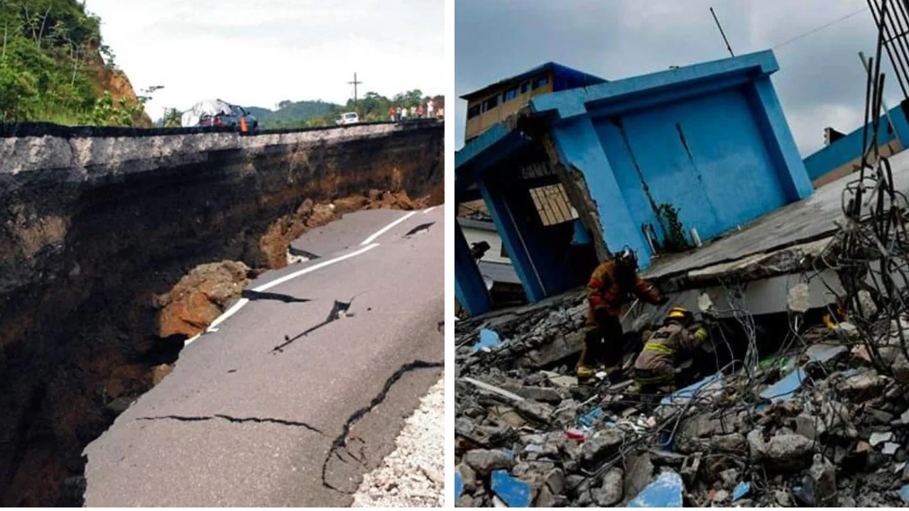 daños del terremoto del 2009