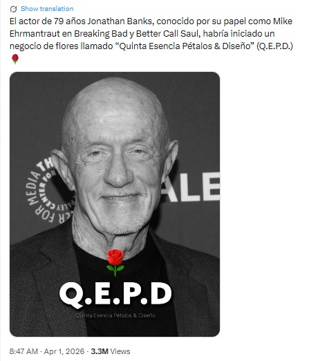 Jonathan Banks murió