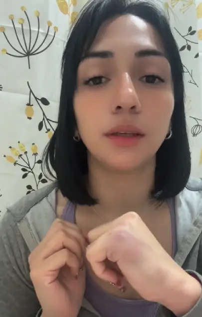 Foto de la pareja de Israel Silva, exjugador del Motagua 