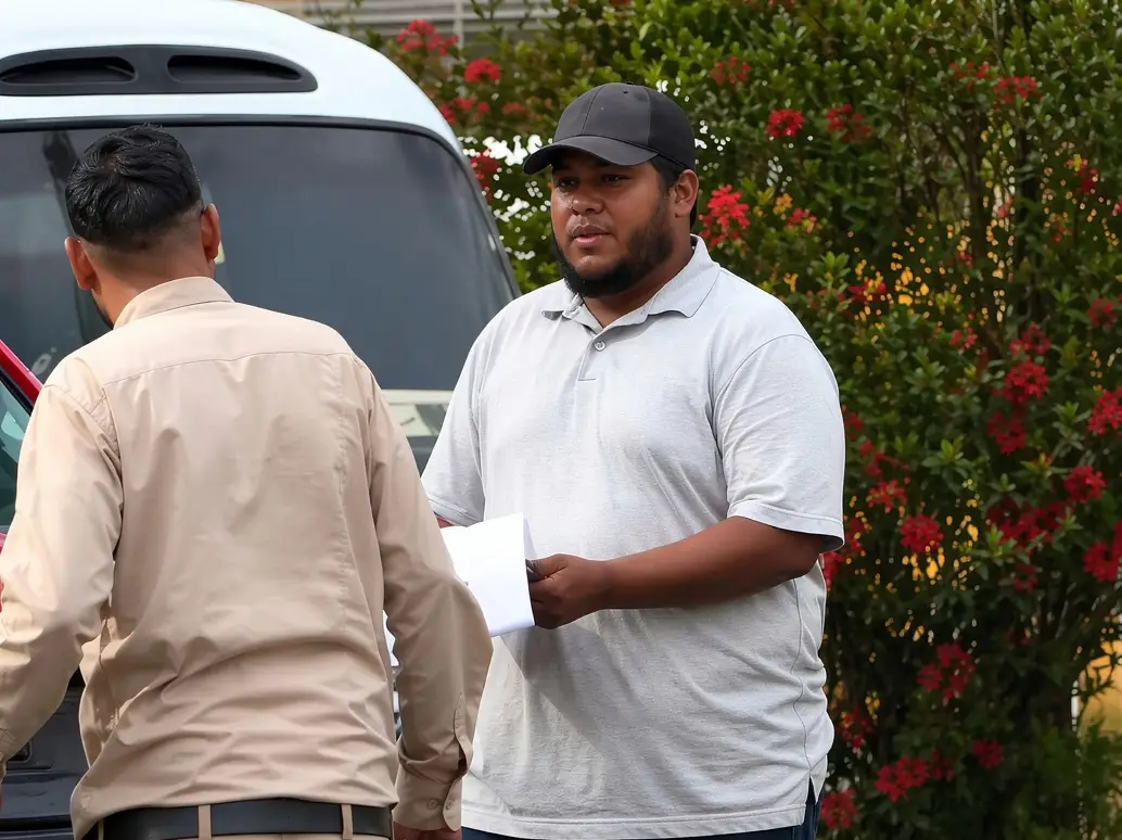 Foto del busero que mató al joven en Villanueva, Cortés 