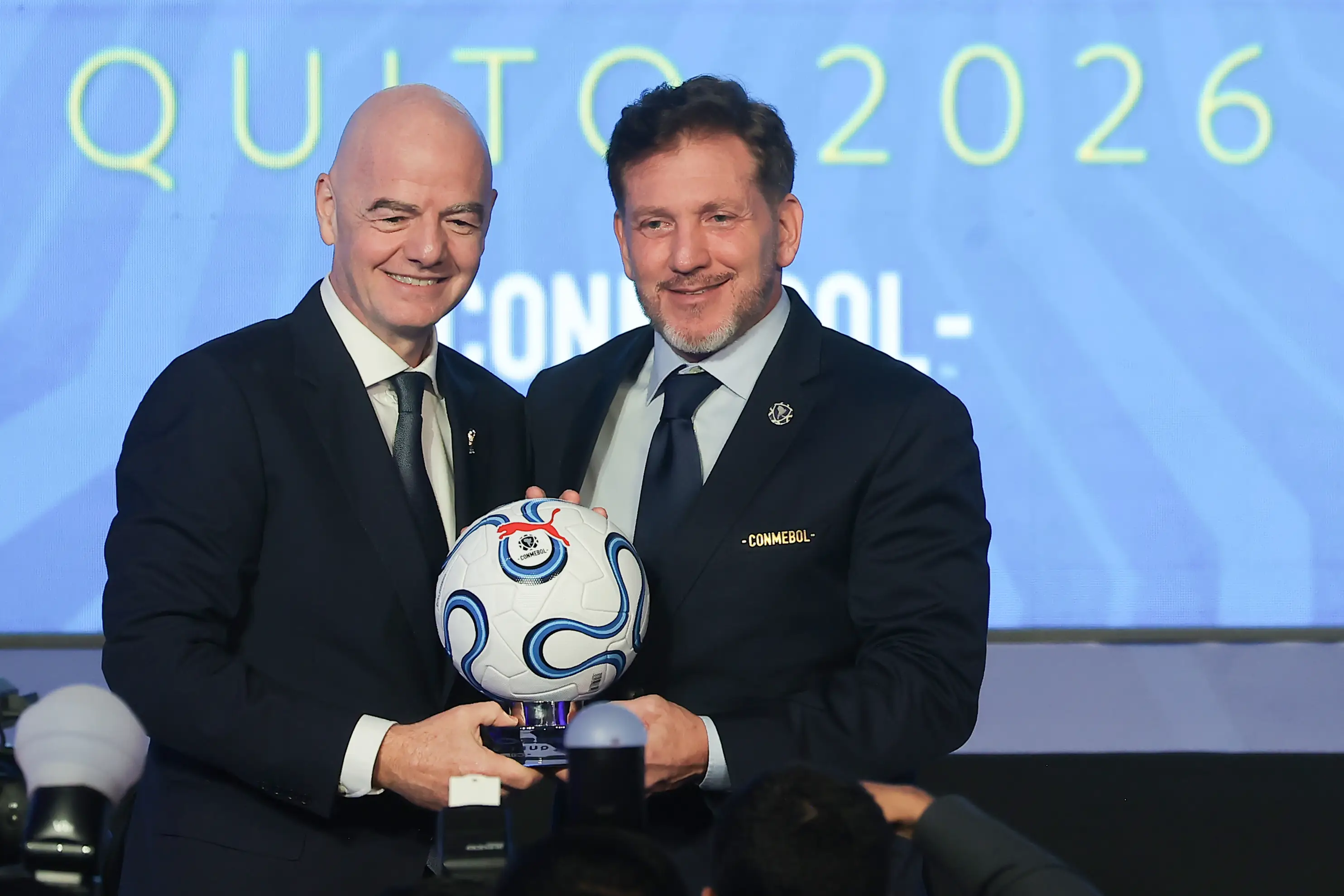 Conmebol celebra su 82.º Congreso Ordinario en Quito con la presencia de Gianni Infantino