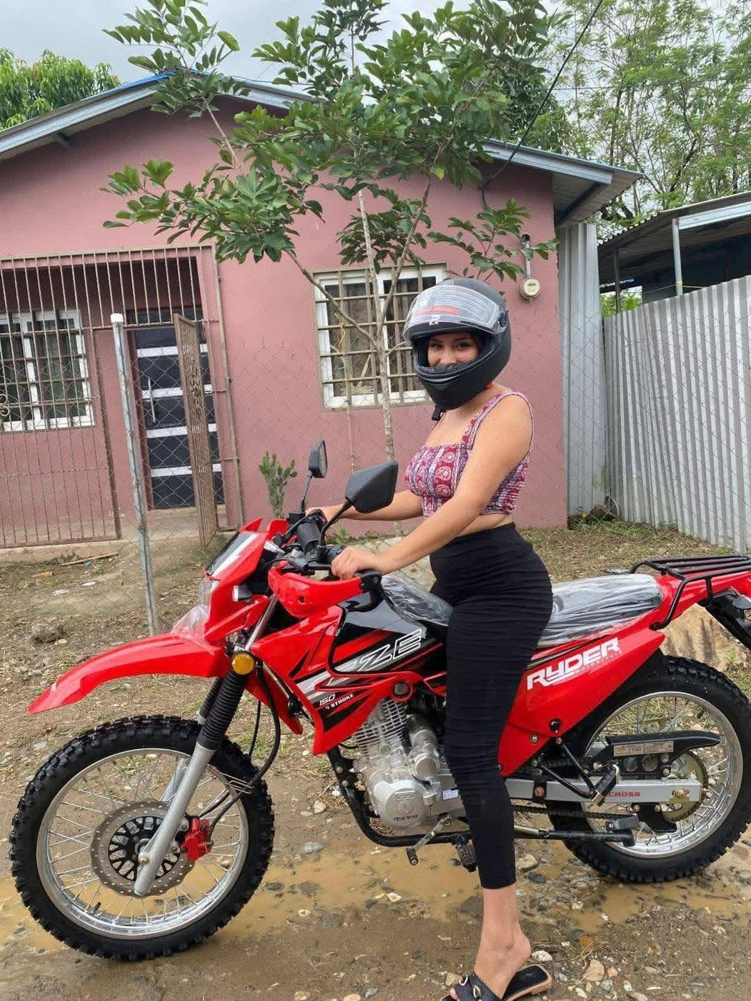 Foto de Katy Mazorca, tiktoker hondureña 