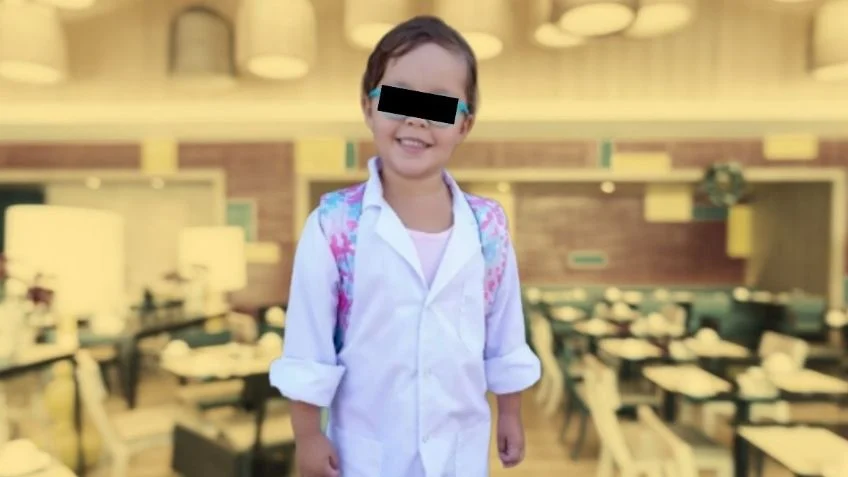 Menor fallecida en escuela.