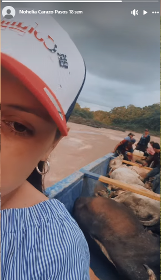 Foto de Nohelia, víctima de masacre en Olancho