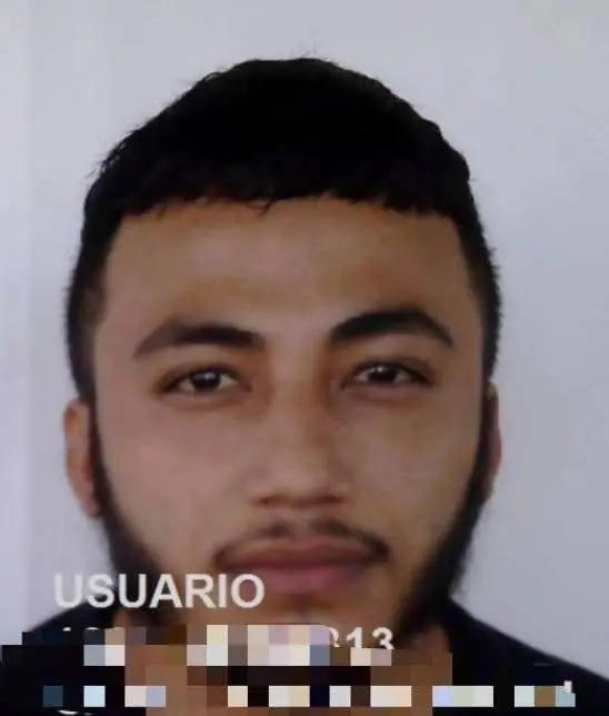 Foto de uno de los reos que se fuga de centro penal de Olanchito