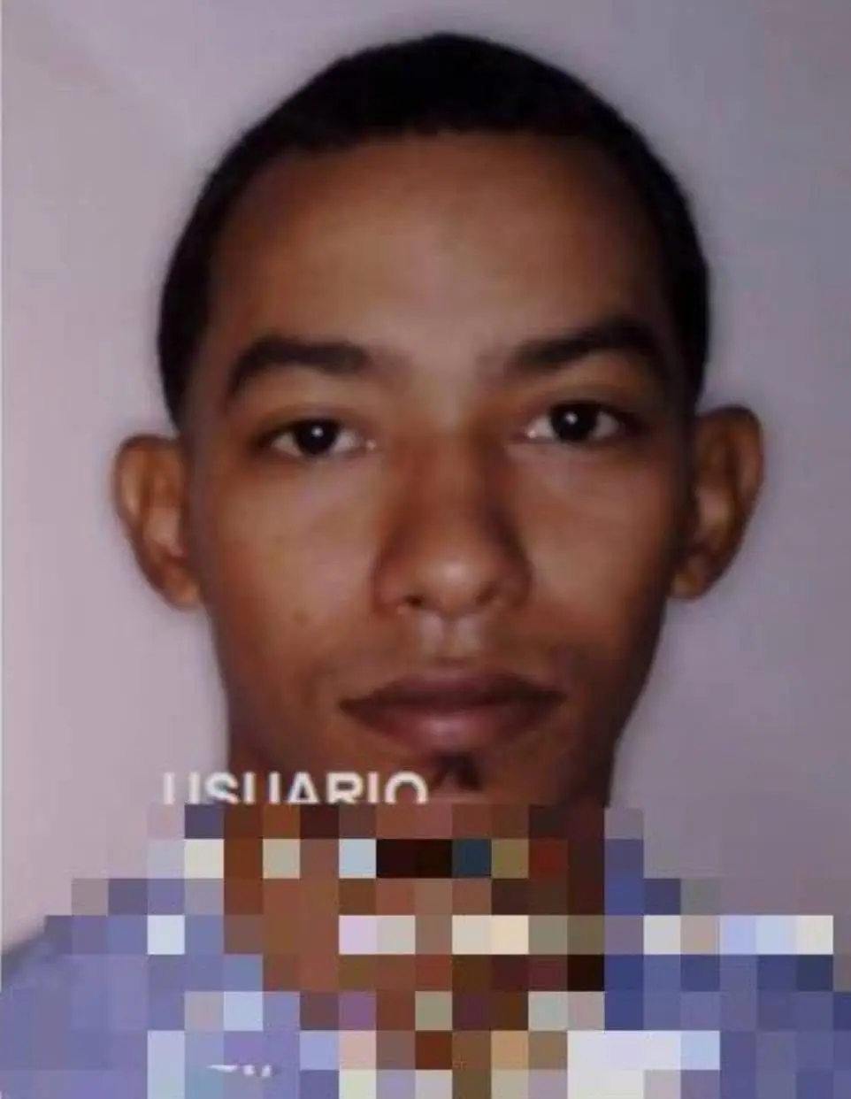 Foto de uno de los reos que se fuga de centro penal de Olanchito