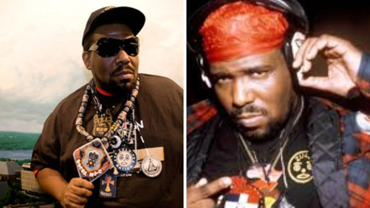 Collage de fotos de Afrika Bambaataa
