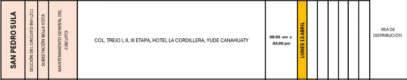 Lista de colonias que no tendrán luz pasado mañana