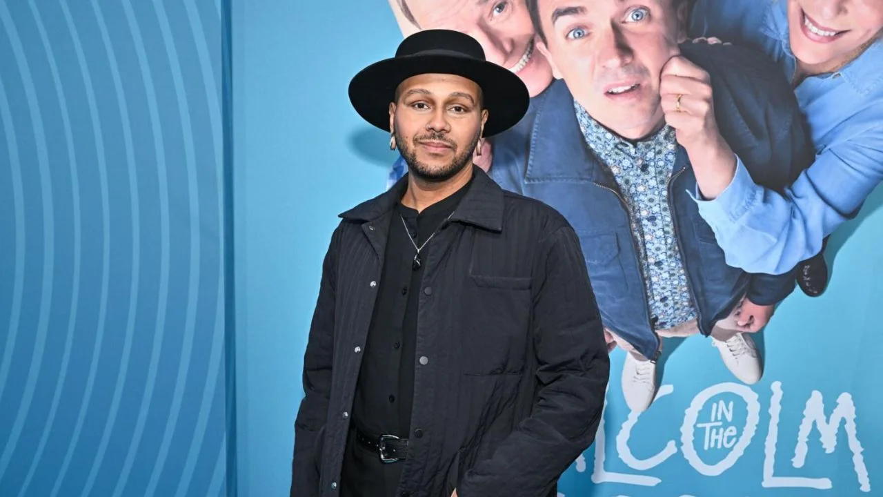 Craig Lamar Traylor en la premier de Malcolm in the Middle: La vida sigue siendo injusta