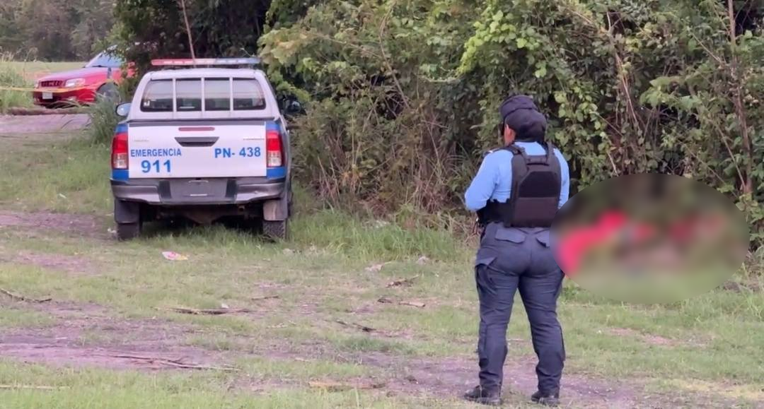 escena del crimen de los jóvenes en Potrerillos 