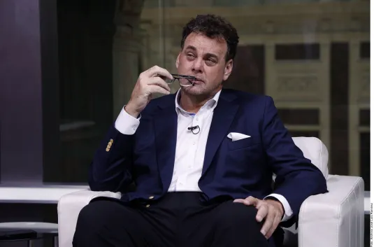 David Faitelson, periodista deportivo mexicano.