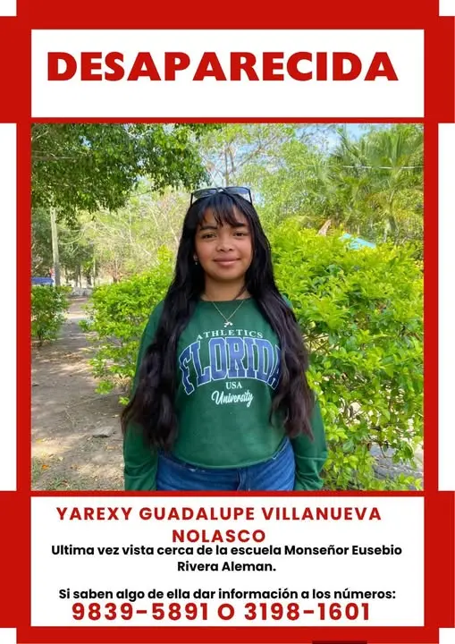 Desaparecida reporte