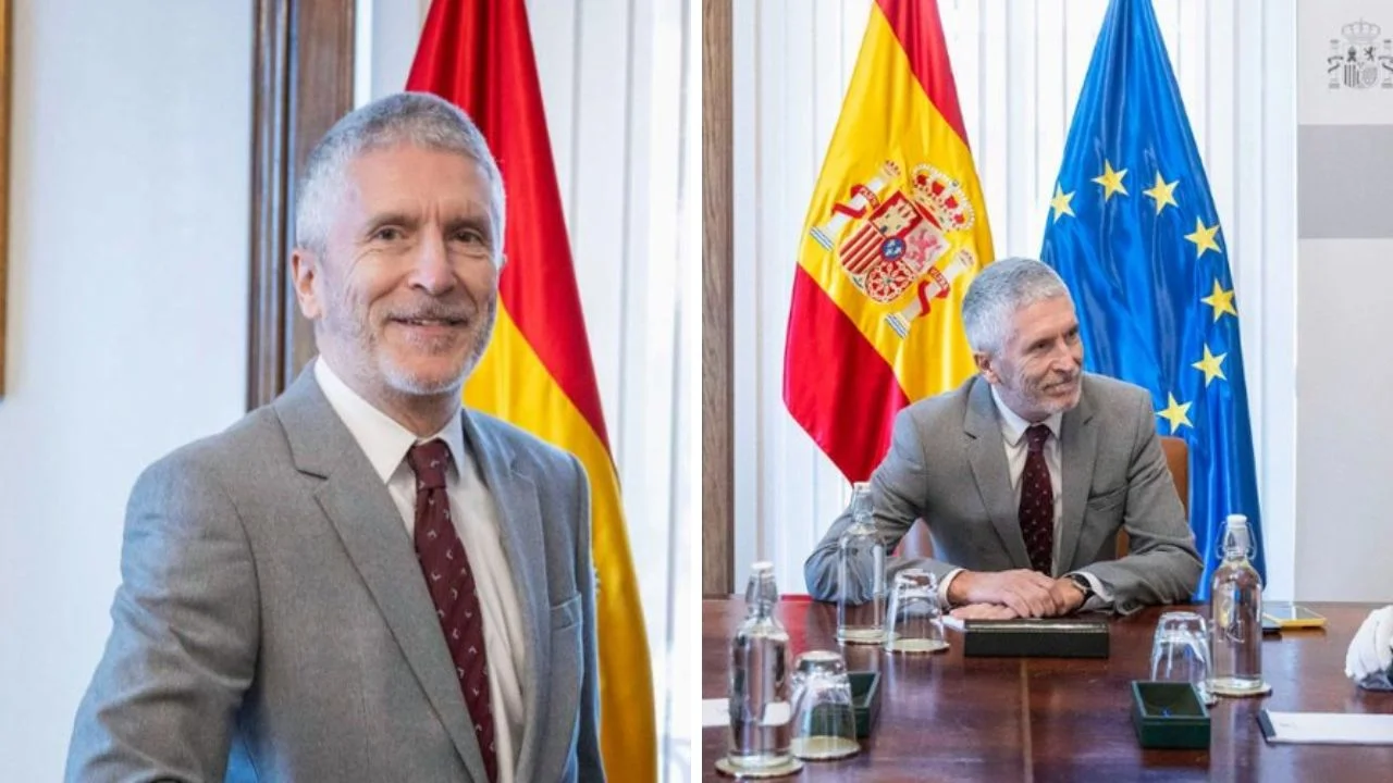 Collage de fotos de José Antonio Rodríguez Medel, general de división de la Guardia Civil