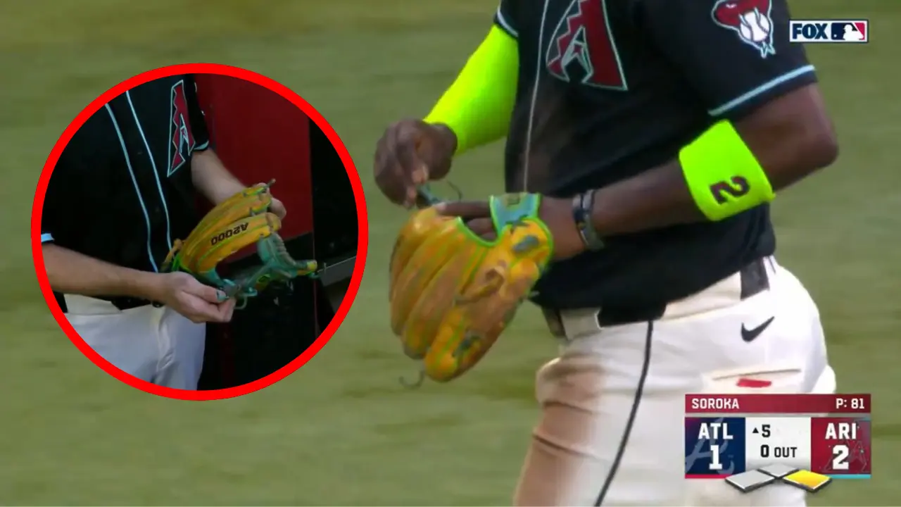 Pese a la llamativa jugada de Dubón, los Arizona Diamondbacks lograron llevarse la victoria sobre los de Atlanta con un 6-5.