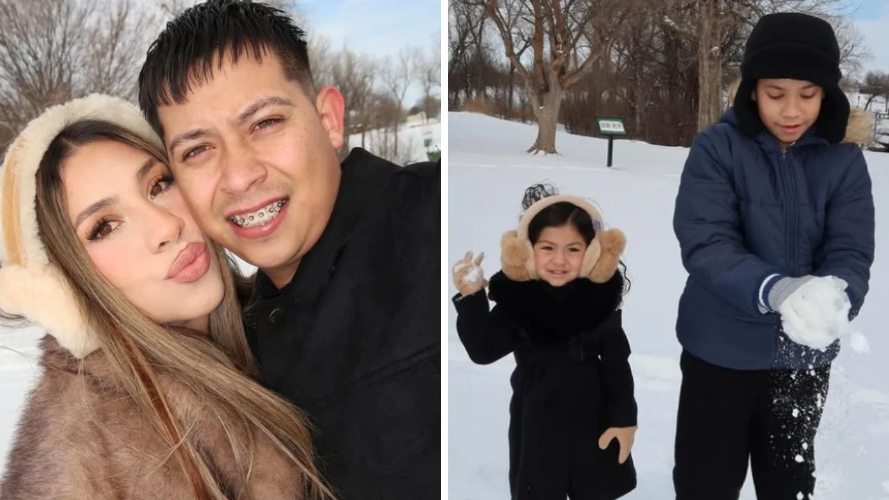 Fotos del esposo e hijos de Eli Esparzab