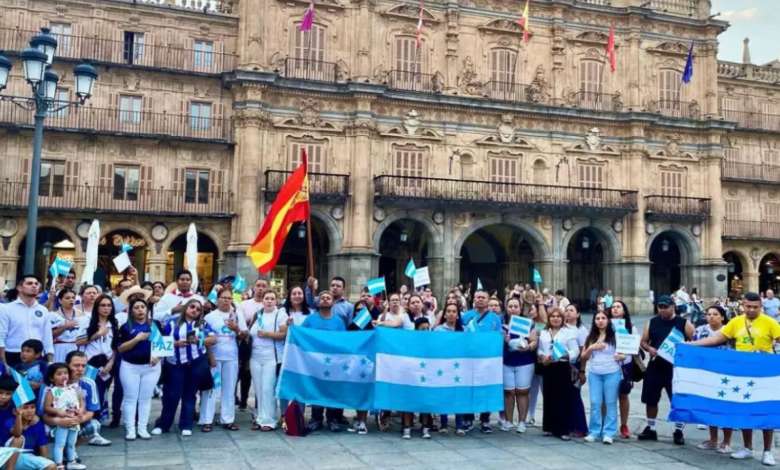 España hondureños
