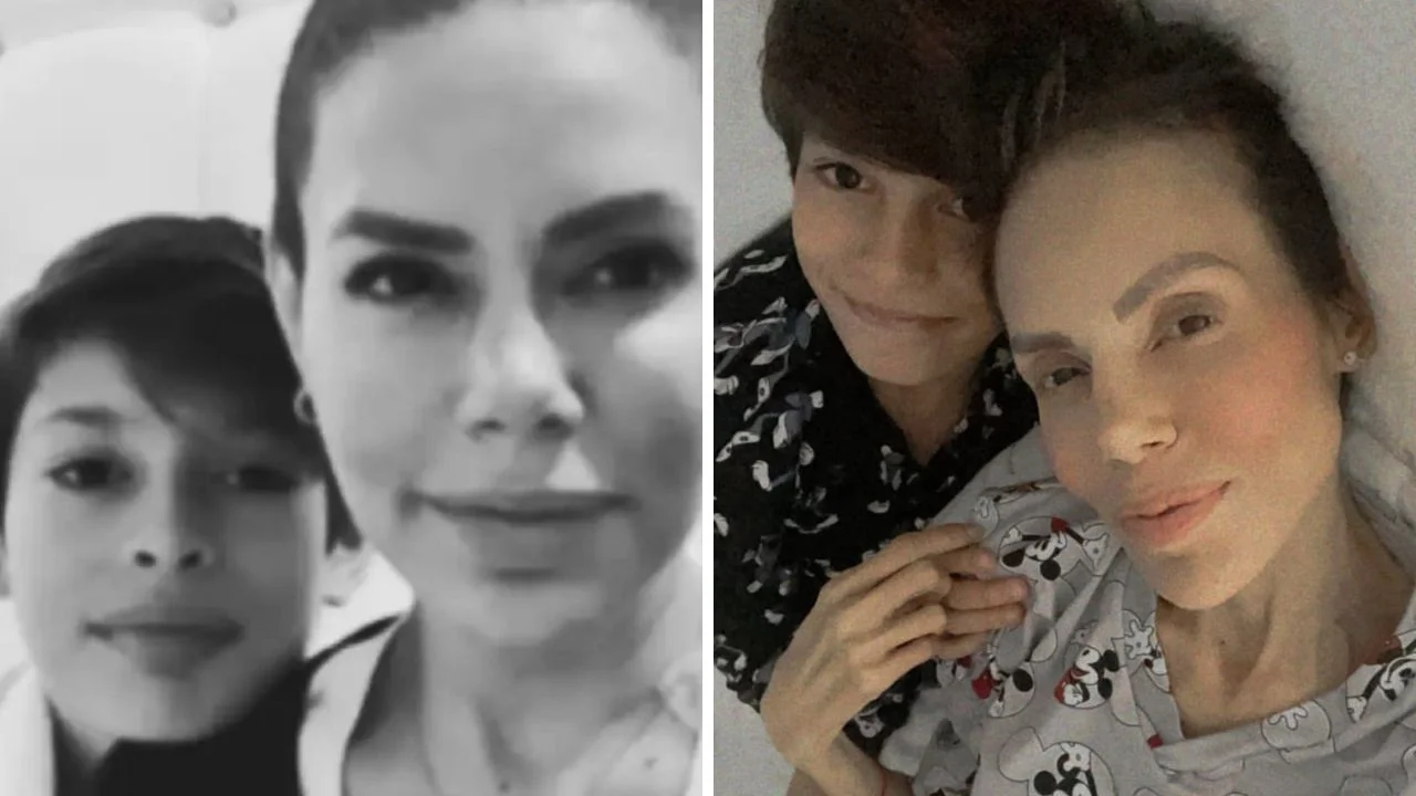 Josemith Bermúdez junto a su hijo Juan C risóbal 