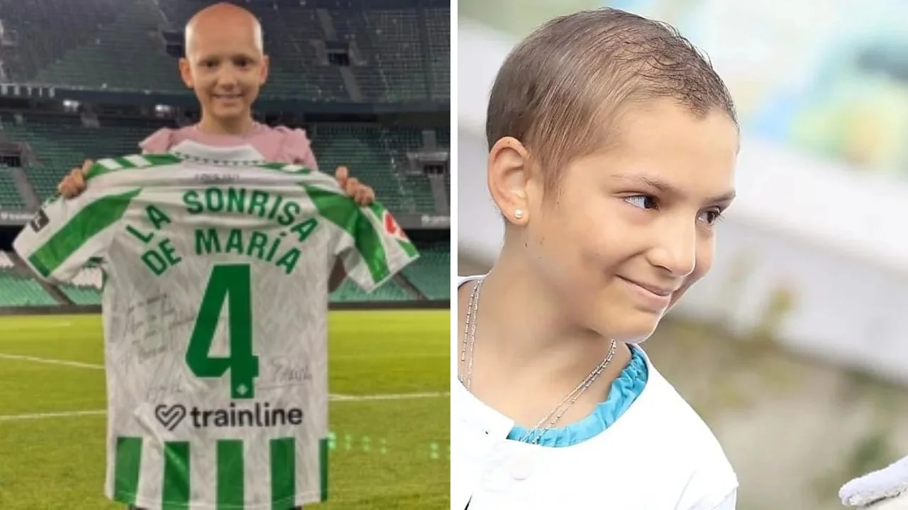 Collage de fotos de María Futbolera 