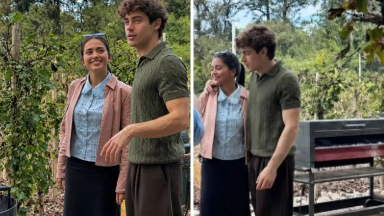 Fotos de Maia Reficco y Franco Colapinto