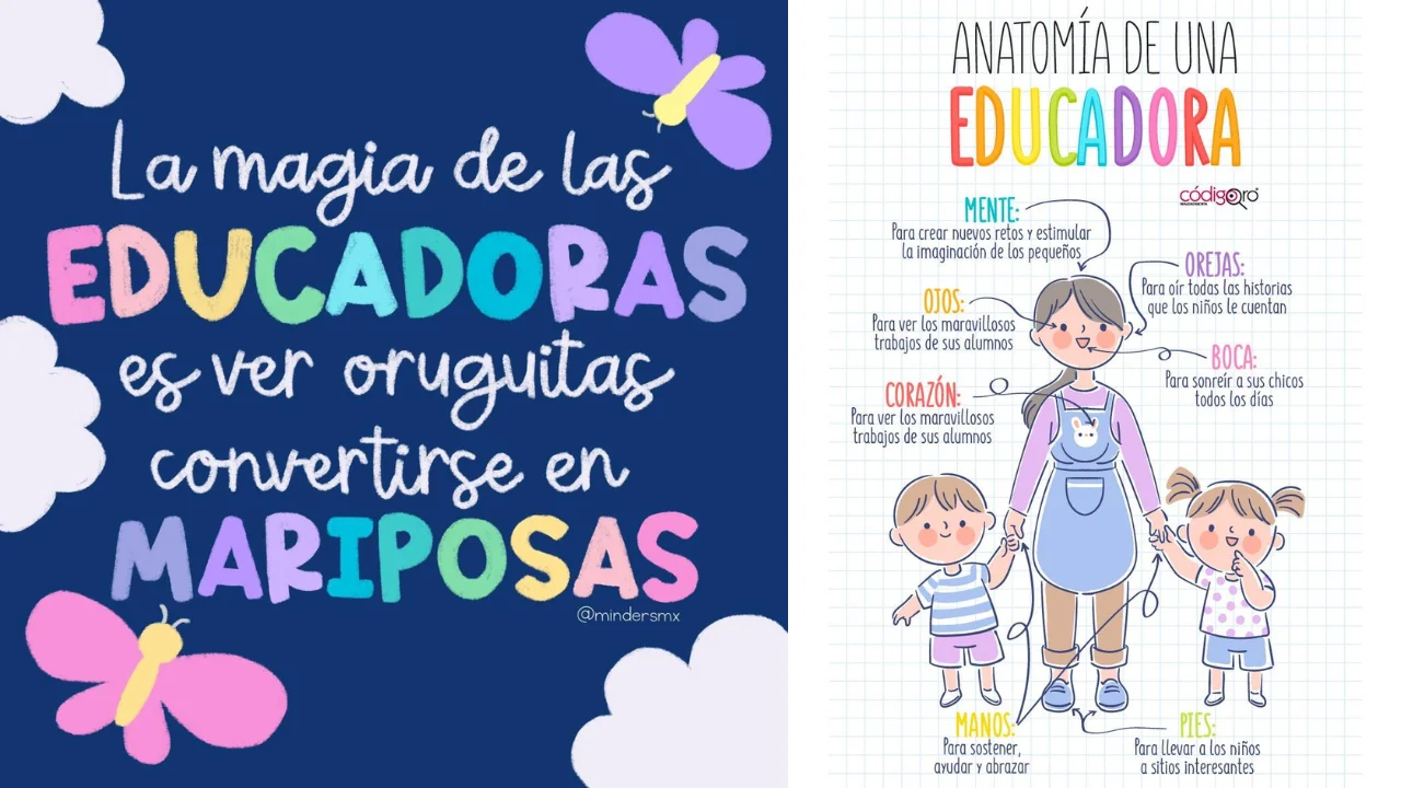 imagenes para compartir a educadora de preescolar 