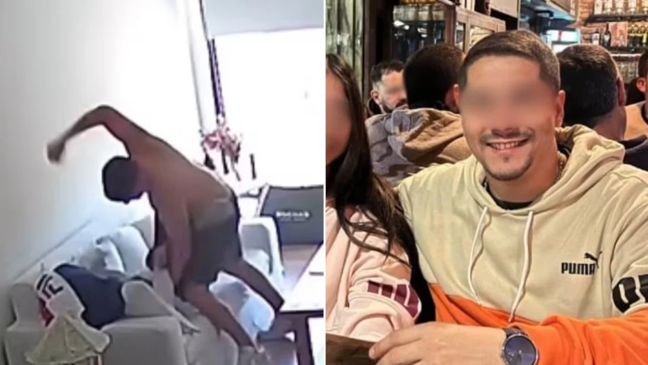 Mujer siendo agredida por su pareja 