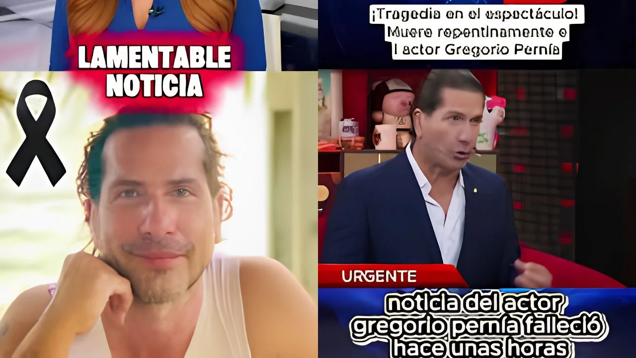 Videos en TikTok que informaron la falsa noticia de la muerte de Gregorio Pernía.