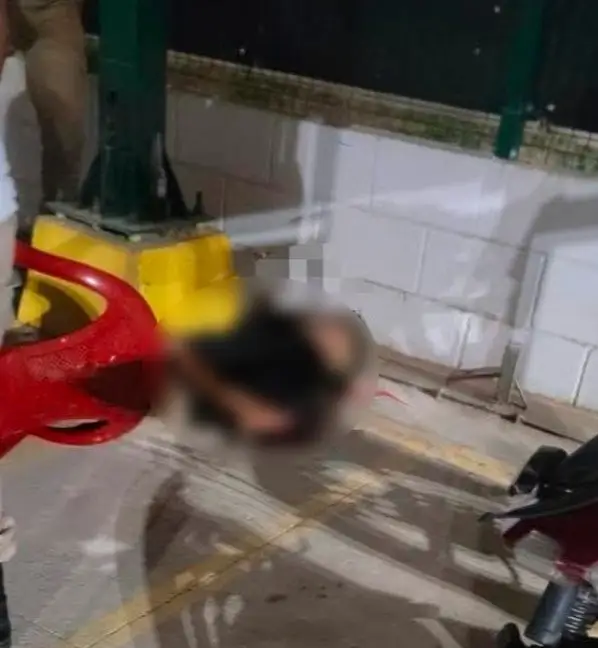 Foto del guardia al que le disparan en Olanchito, Yoro