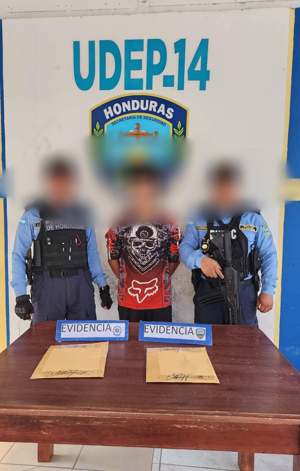 Foto del hombre acusado de raptar y abusar de menor en Ocotepeque