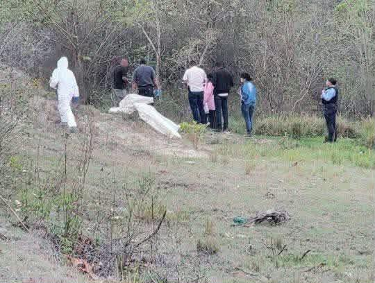 lugar donde encontraron muerto a joven en aldea Mateo 
