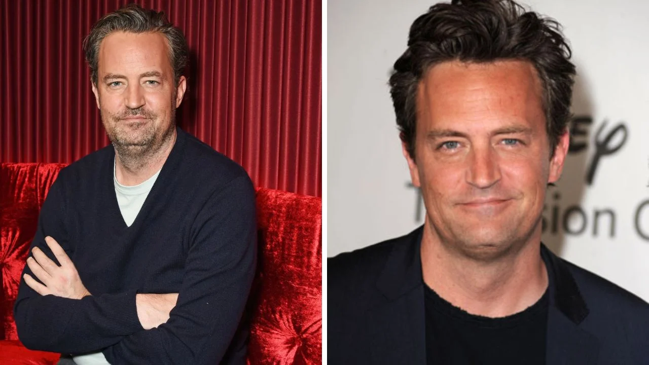 Collage de fotos de Matthew Perry