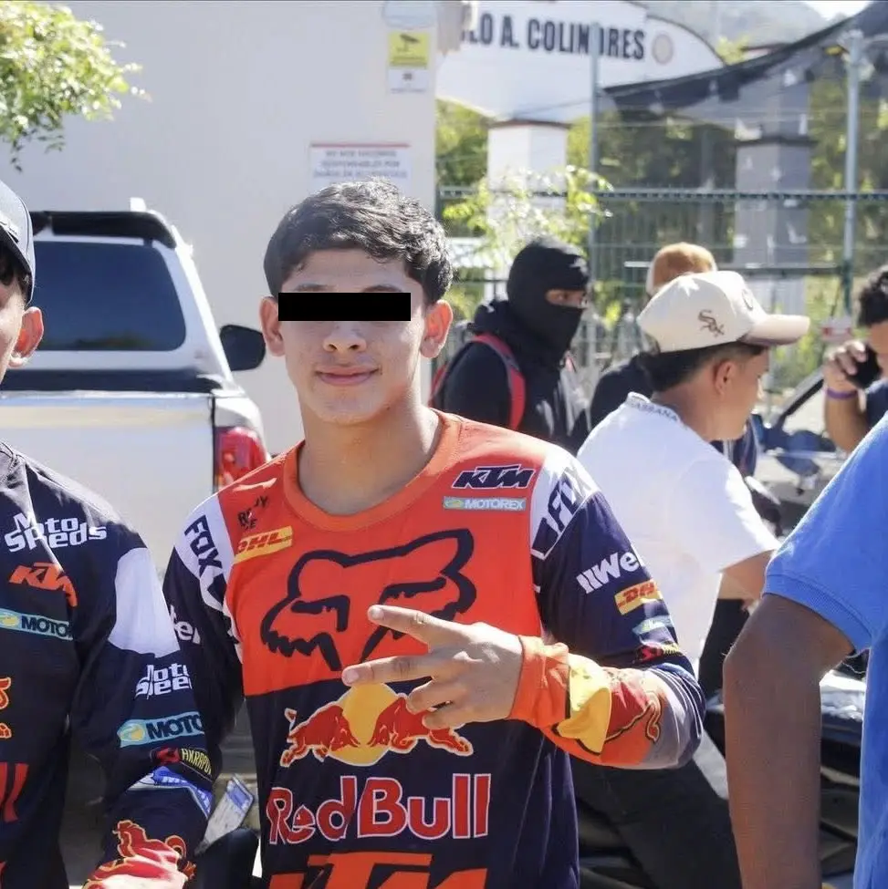 Anthony Darío Cárcamo, menor que muere por esquivar bache en Choluteca 