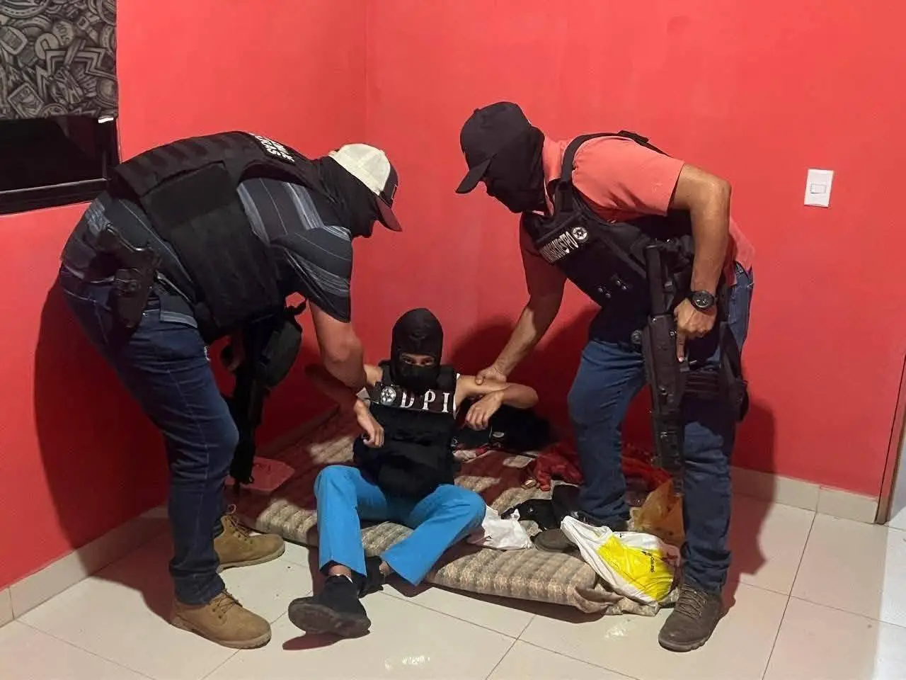 Patrick Chávez de 10 años, menor que había sido secuestrado. 