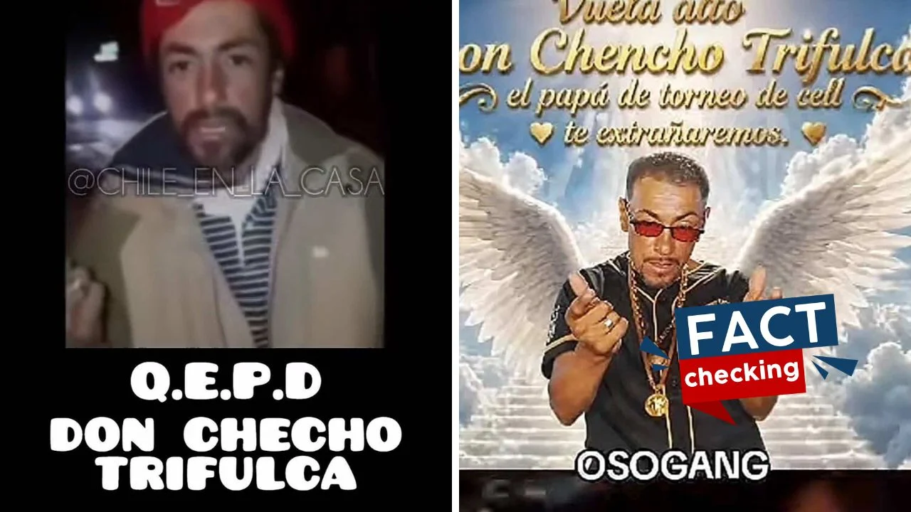 Foto de la suouesta uerete de Checho Trifulca 