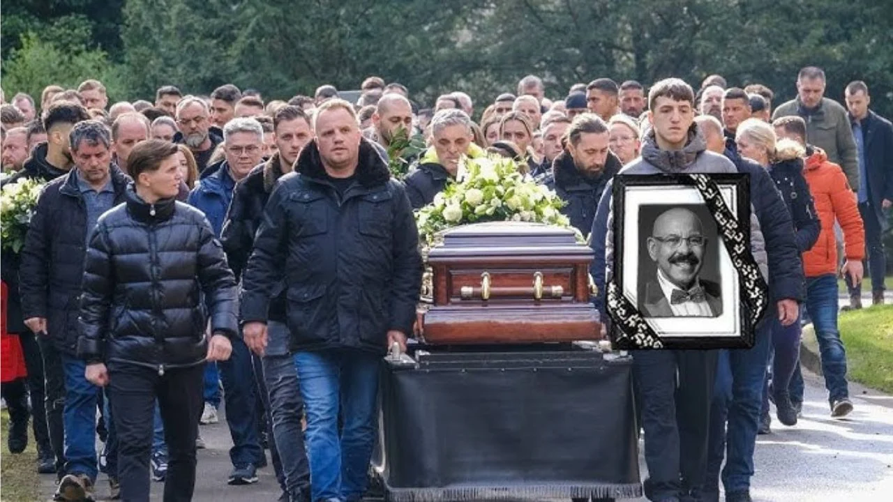 Imagen sobre el falso funeral de Oscar D'León.