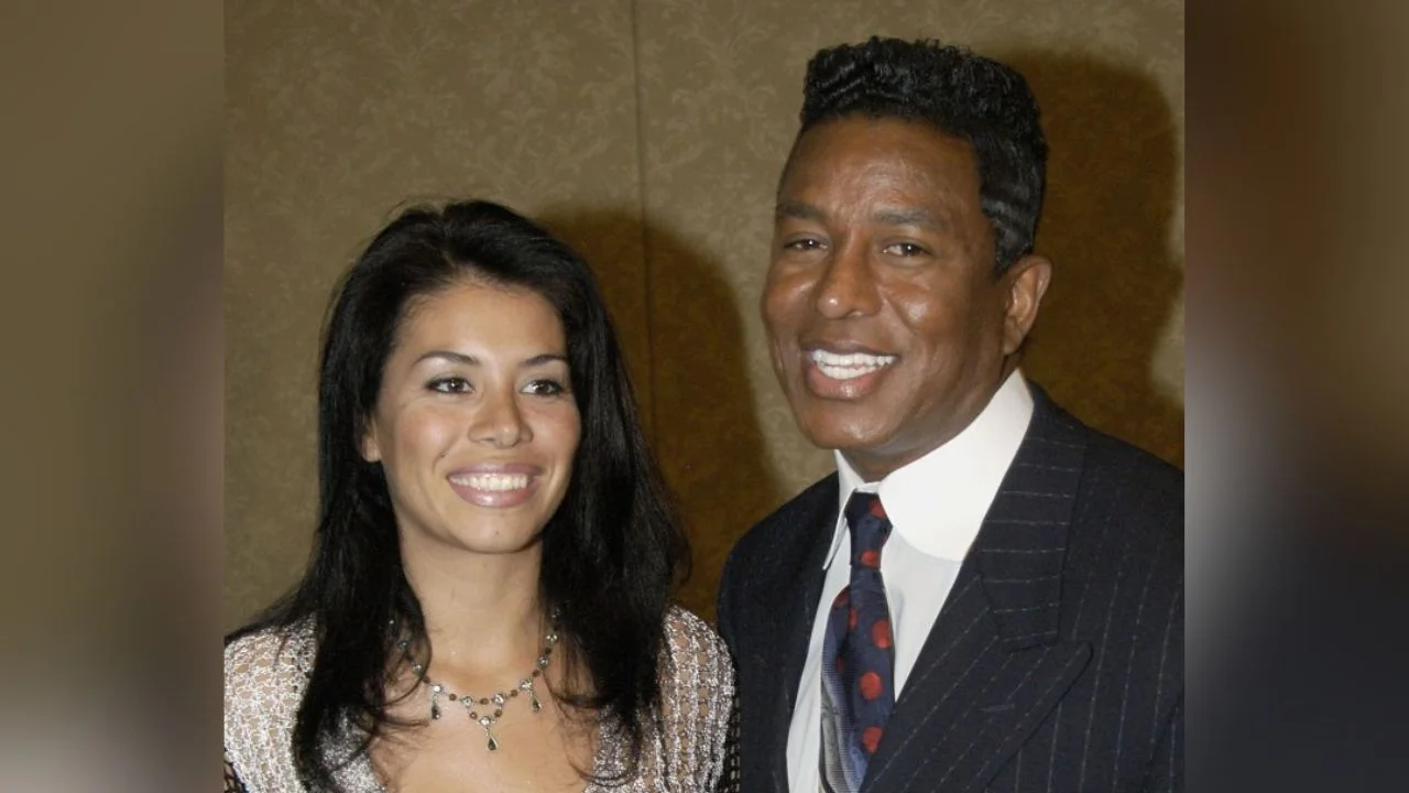 Alejandra Genevieve Oaziaza y Jermaine Jackson, madre y padre de Jaafar Jackson.