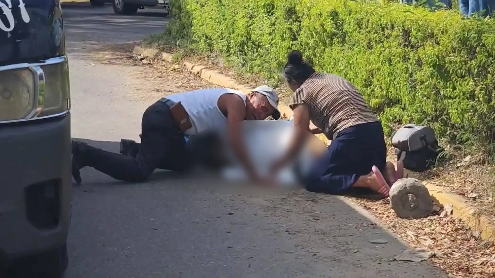 Foto de los padres del peatón al que rapidito mata en Villanueva 