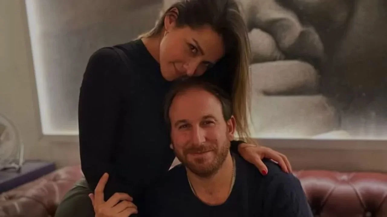 Max Luksic y su esposa Loreto Aravena.