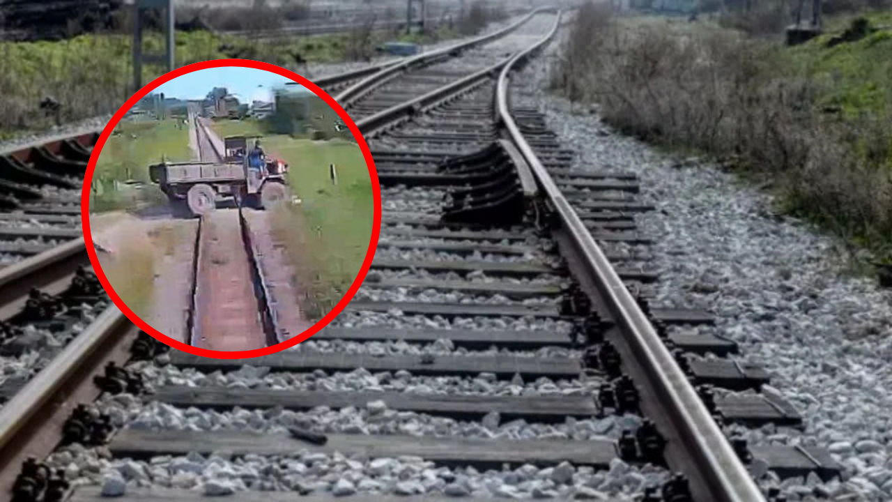 Abuelo intenta ganarle el paso al tren con sus nietos: video muestra la tragedia Imagen de Abuelo intenta ganarle el paso al tren con sus nietos: video muestra la tragedia