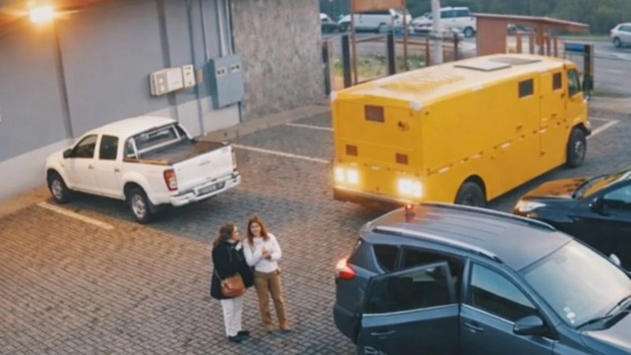 Imagen de Imágenes sensibles: cámara capta a camión blindado atropellando a dos mujeres