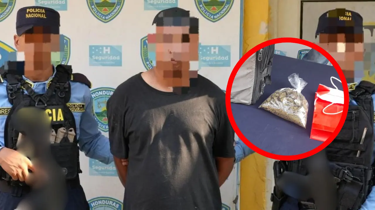 Capturan a “delivery” que distribuía droga a domicilio en San Pedro Sula