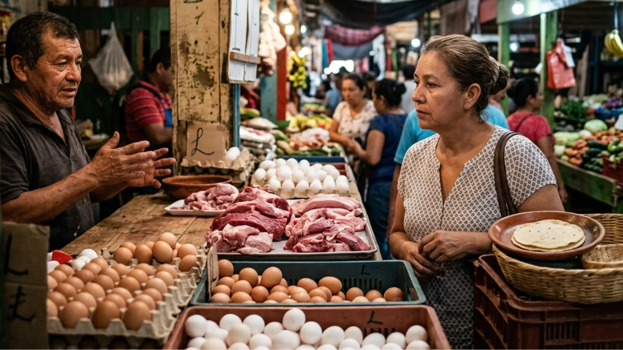 Imagen de ¡Más caro comer! Comerciantes revelan nuevo precio de los huevos, tortillas y carnes