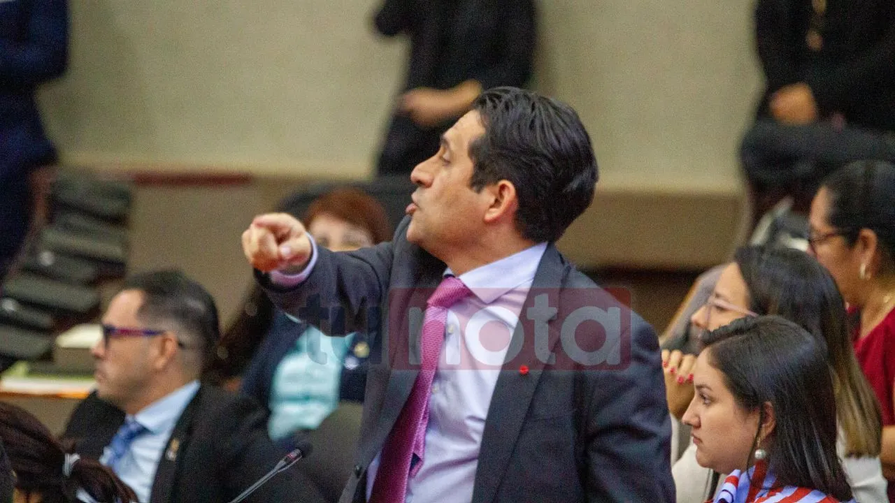 Imagen de Congreso revela audio donde Morazán menciona presiones del gobierno anterior