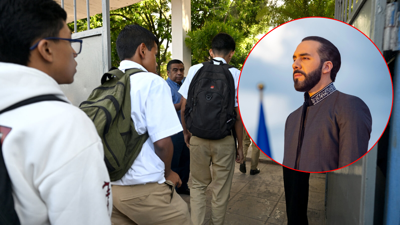 Imagen de Así luce corte de cabello que Bukele prohibió en centros educativos