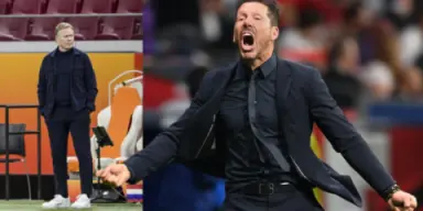 Imagen de nota: Koeman alaba a Simeone por su 'mérito' en Atleti y cree 'exagerado' culpar al árbitro