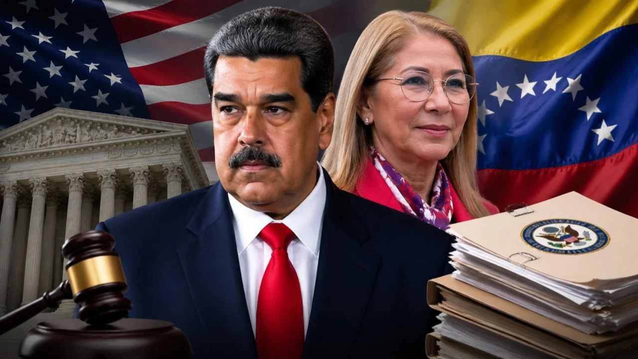 Imagen de EE. UU. autoriza el uso de fondos venezolanos para la defensa de Maduro y su esposa