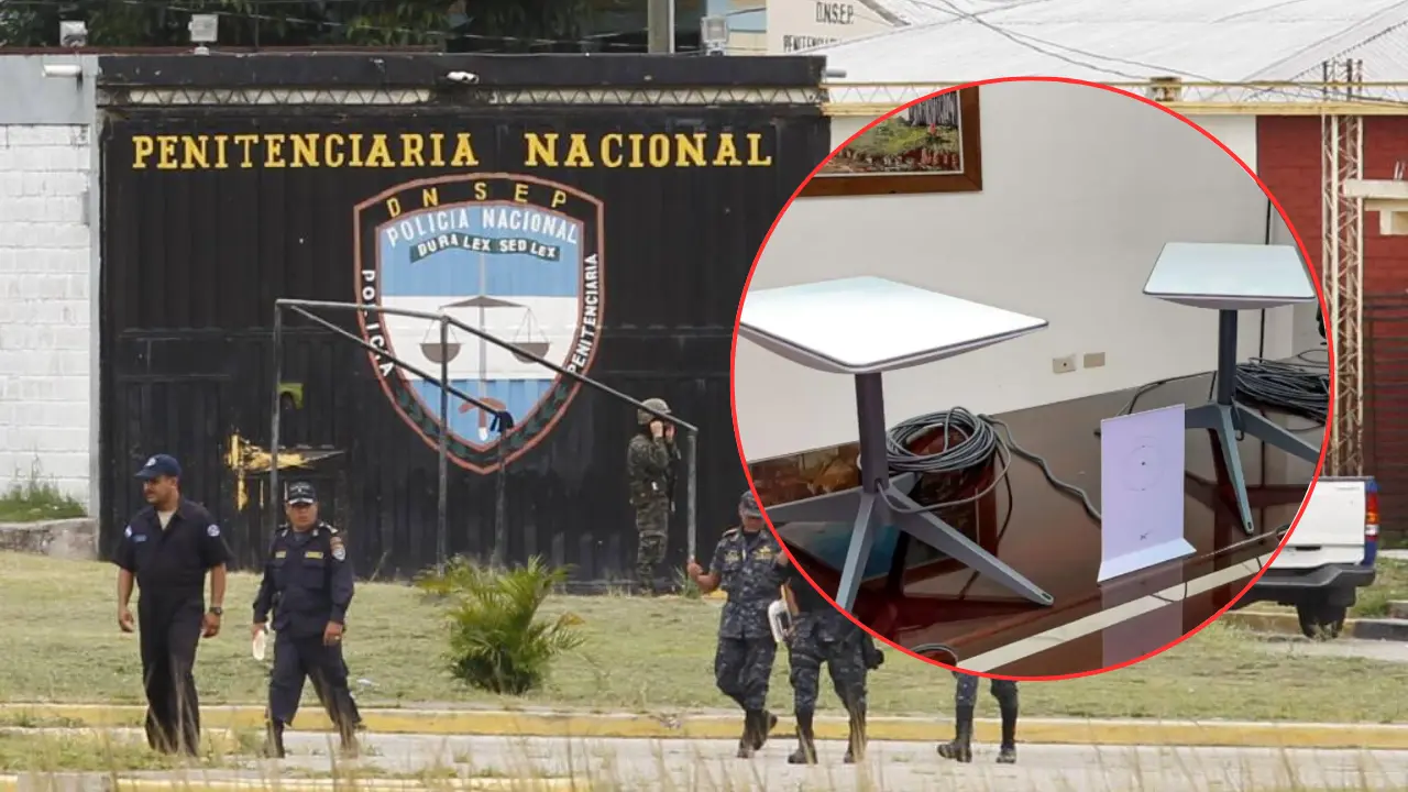 Imagen de Hallan antenas Starlink en Támara y trasladan a reos peligrosos en intervención