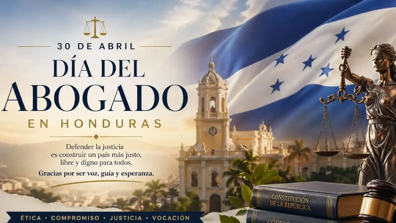 Imagen de Feliz Día del Abogado Hondureño 2026: bonitas frases para compartir