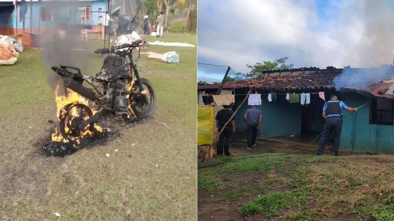 Matan a dos hermanos y luego incendian su vivienda en Olancho