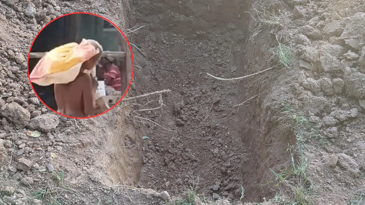 Imagen de Hombre desenterró el cuerpo de su hermana y llevó el cadáver al banco