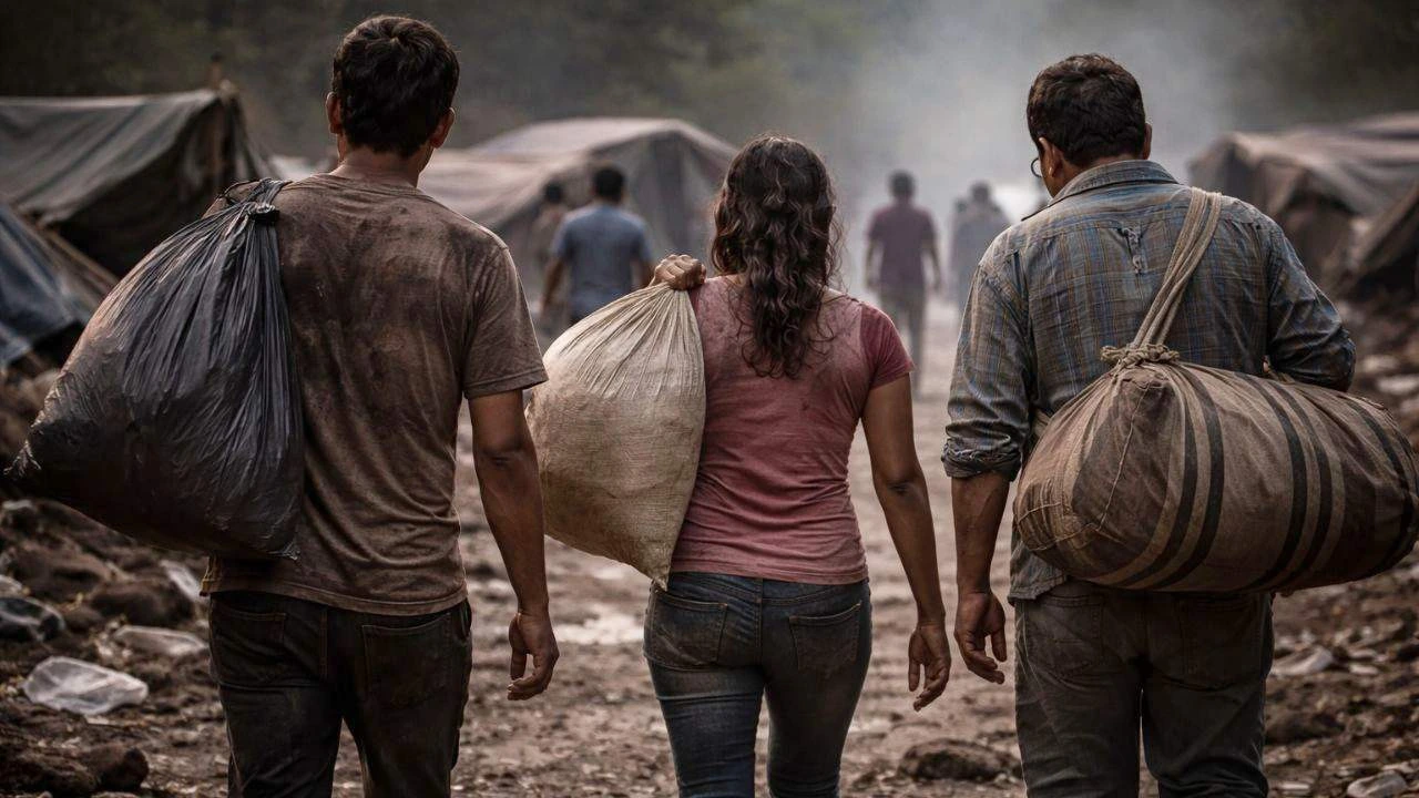 Imagen de Honduras se desplaza en silencio: miles huyen dentro del país